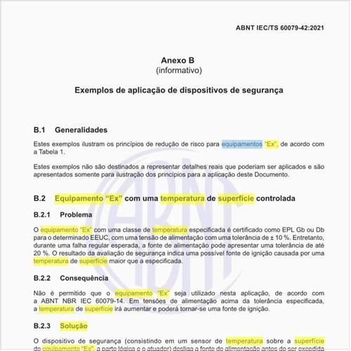 Qual seria a solução para um equipamento “Ex” com uma temperatura de superfície controlada?