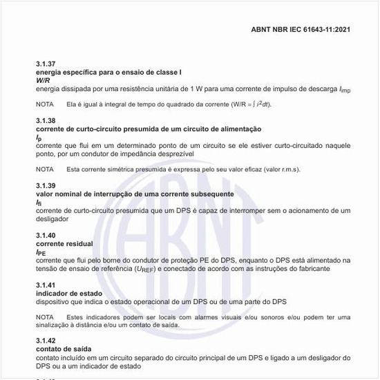 Quais são as abreviaturas usadas nessa norma?