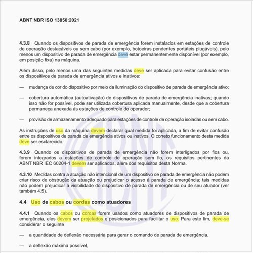 Como deve ser projetado o uso de cabos ou cordas como atuadores?