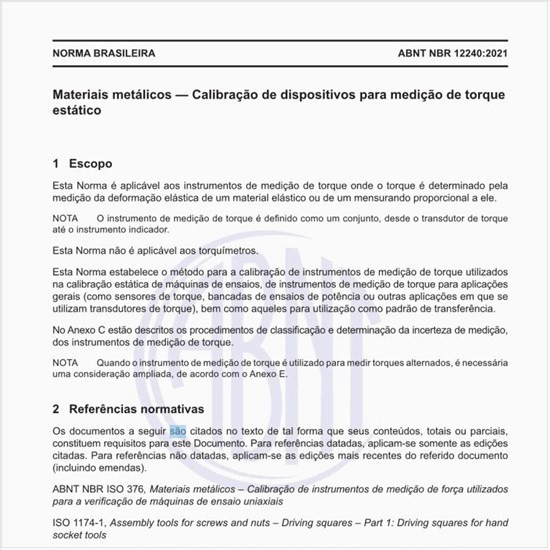Quais são os símbolos e designações indicados nessa norma?