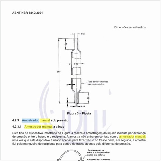 O que é um amostrador manual a vácuo?