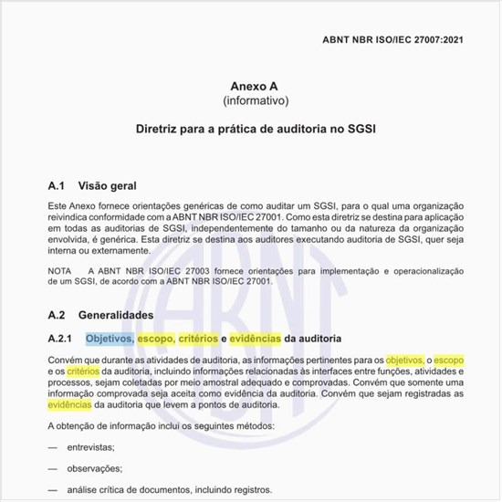 Quais devem ser os objetivos, escopo, critérios e evidências da auditoria?