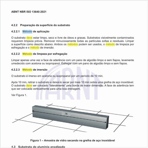 Como deve ser o método de aplicação?