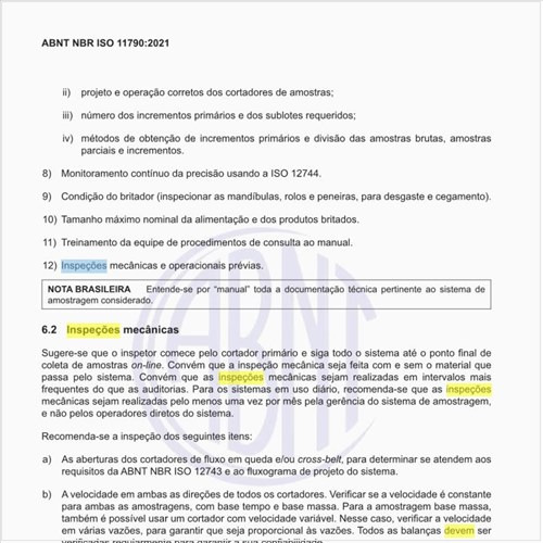 Como devem ser feitas as inspeções mecânicas?