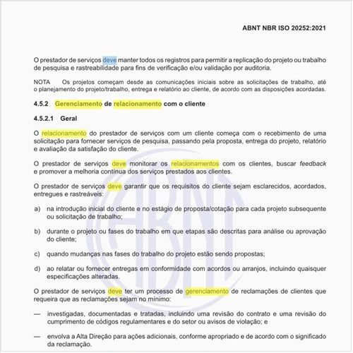 Como deve ser feito o gerenciamento de relacionamento com o cliente?