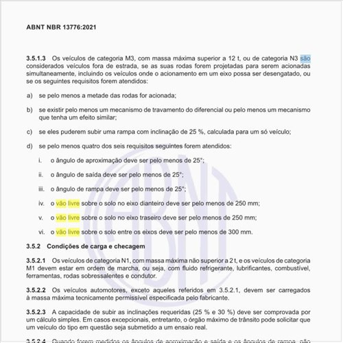 Quais são as definições e croquis do vão livre sobre o solo?