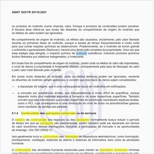 Qual é o objetivo da continuidade das operações comerciais ou de serviços?