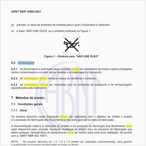 Como deve ser a embalagem dos aparelhos?