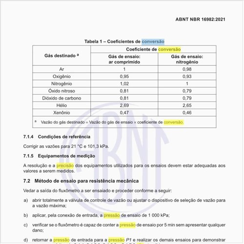 Quais são os coeficientes de conversão?