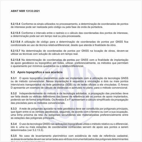 Como implantar o apoio topográfico e sua acurácia?