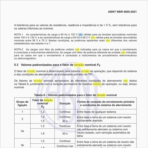 Quais são os limites de elevação de temperatura?