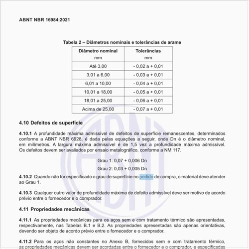 O que é recomendado constar no pedido de compra?