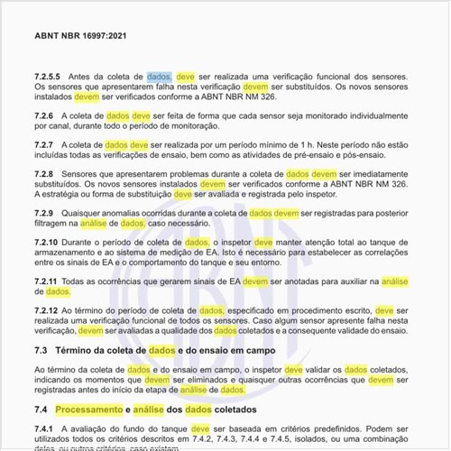 Como deve ser feito o processamento e a análise dos dados coletados?