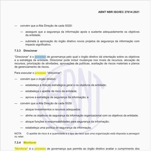 Como monitorar o processo de governança?