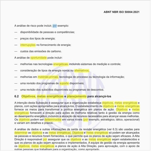 Por que a empresa precisa ter os objetivos, as metas energéticas e o planejamento para alcançá-los?