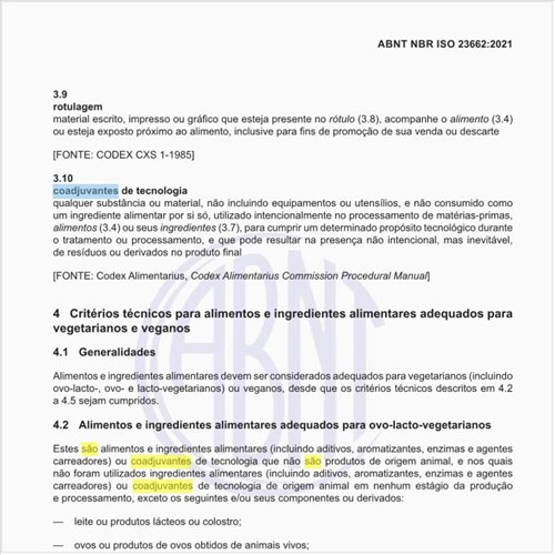 O que são os coadjuvantes de tecnologia?