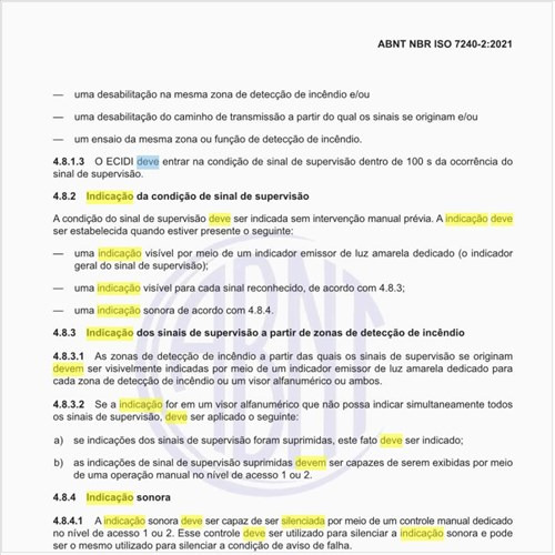 Como deve ser silenciada a indicação sonora?