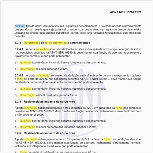 Qual o limite da deformação da folha submetida a carregamentos?