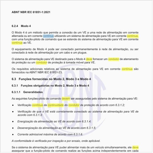 Como deve ser feita a verificação contínua da continuidade do condutor de proteção?