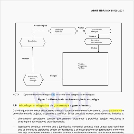 Quais são as abordagens integradas de governança e gerenciamento?