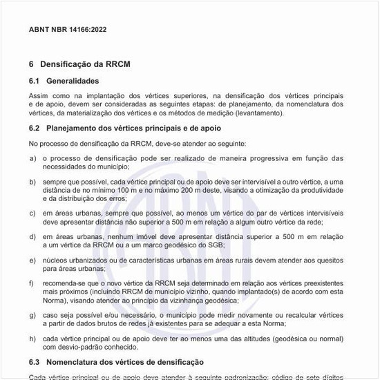 Como realizar o planejamento dos vértices principais e de apoio?