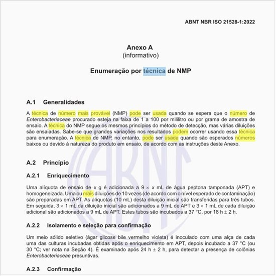 Como pode ser usada a técnica de número mais provável (NMP)?