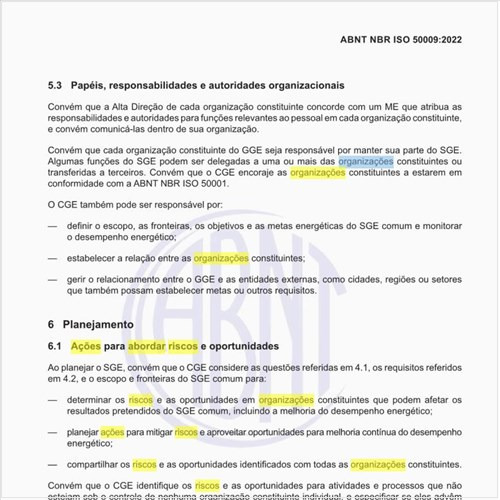 Quais devem ser as ações para abordar riscos e oportunidades?