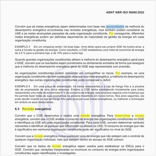 Por que se deve desenvolver uma revisão energética?