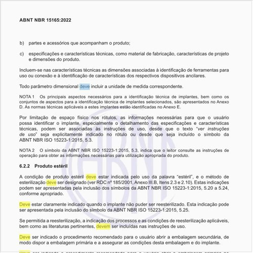 Como deve ser feita a rastreabilidade do produto?