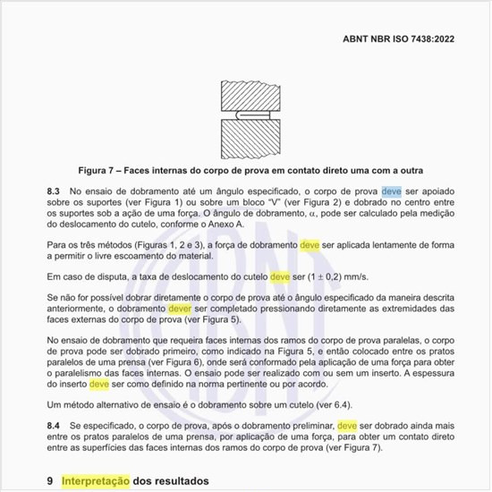 Como deve ser feita a interpretação dos resultados?