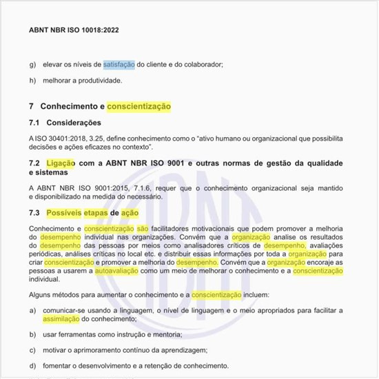 Quais são as possíveis etapas de ação para o desempenho individual?