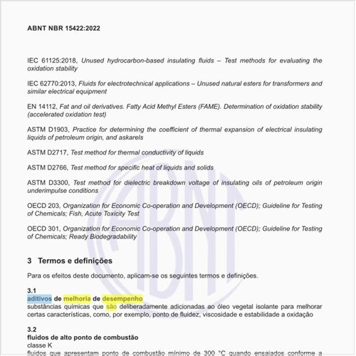 O que são os aditivos de melhoria de desempenho dos óleos vegetais?