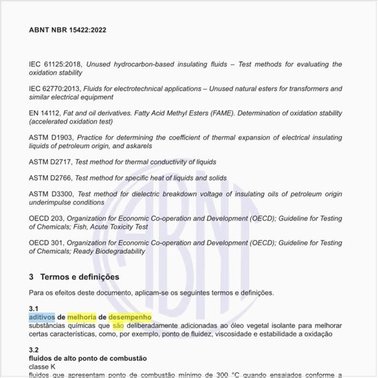 O que são os aditivos de melhoria de desempenho dos óleos vegetais?