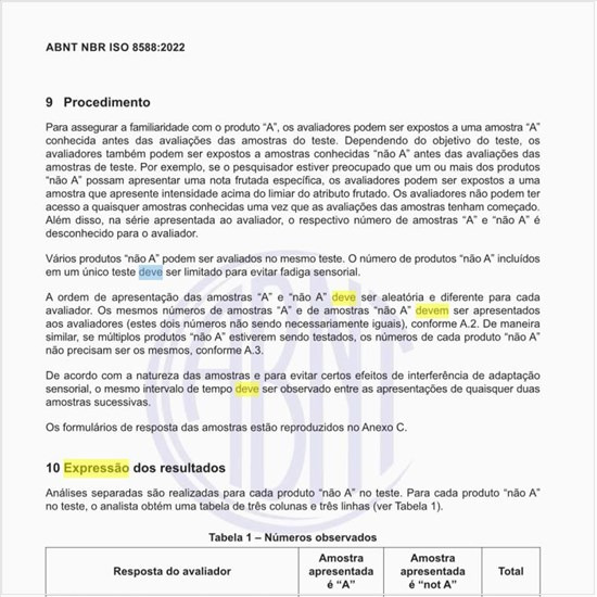 Qual deve ser a expressão dos resultados?