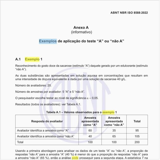 Como pode ser descrito o exemplo 1?