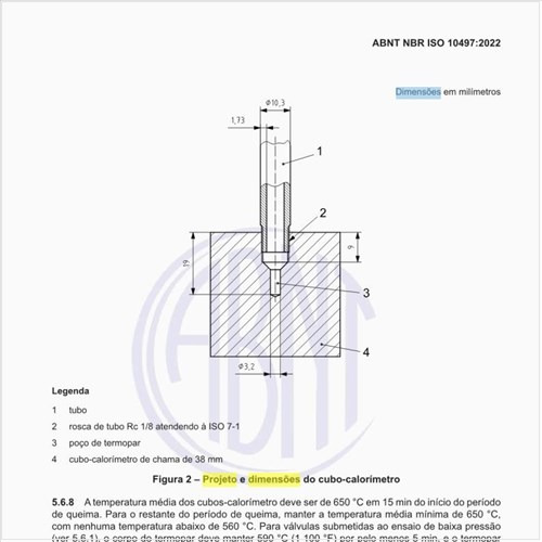 Como devem ser o projeto e as dimensões do cubo-calorímetro?