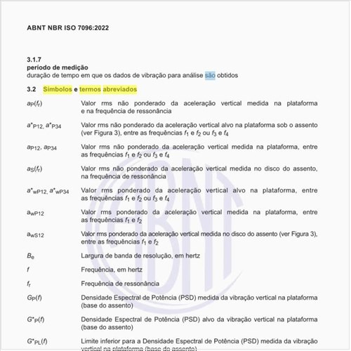 Quais são os símbolos e termos abreviados usados nessa norma?