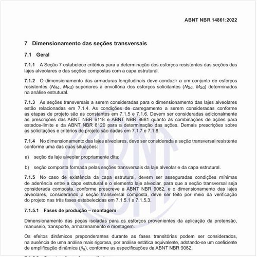 Como deve ser executada a construção na fase preliminar?