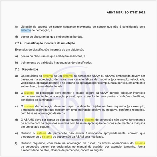 O que pode utilizar o sistema de navegação da ASAM?
