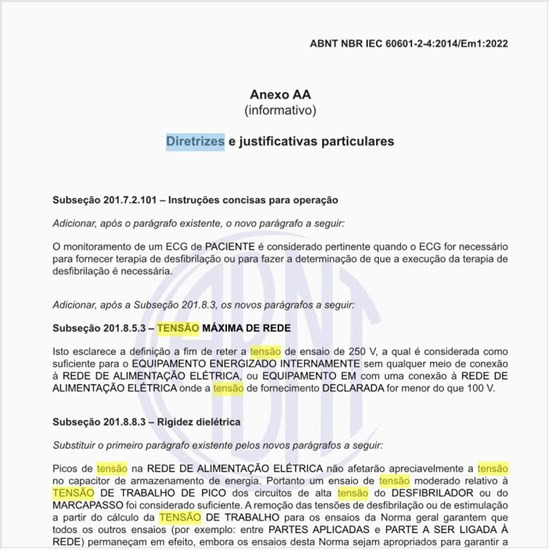 Quais são as diretrizes e justificativas particulares?