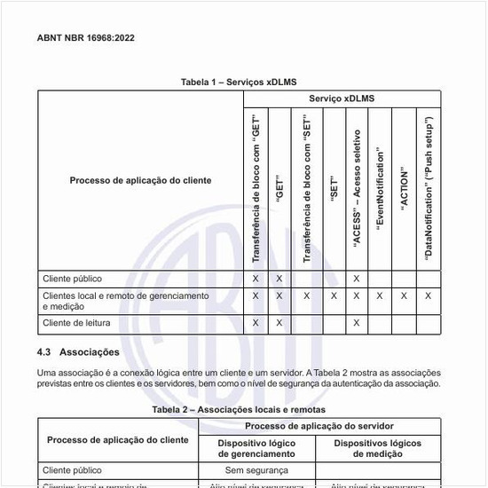 Quais são os serviços xDLMS?