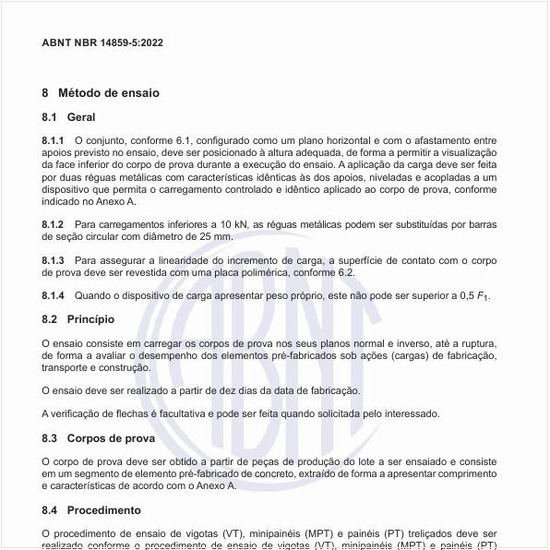 Qual é o princípio do ensaio?