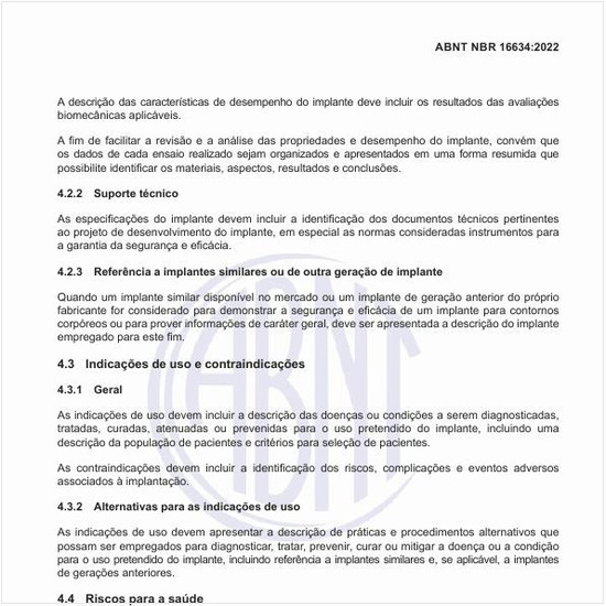Quais são as indicações de uso e contraindicações desse tipo de implantes?