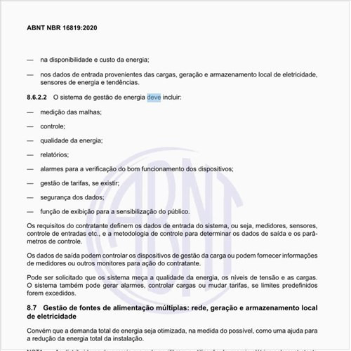 Como deve ser implementada a manutenção e o aumento do desempenho da instalação?