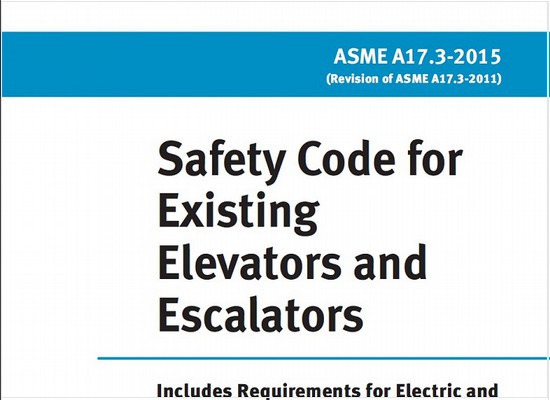 ASME A17.3: código de segurança para elevadores e escadas rolantes existentes