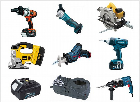 Uma série de normas para as ferramentas elétricas portáteis operadas a motor