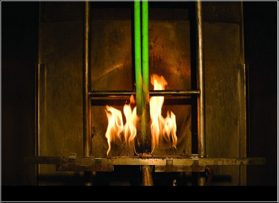 IEC 60331-1: ensaios em cabos elétricos sob condições de fogo