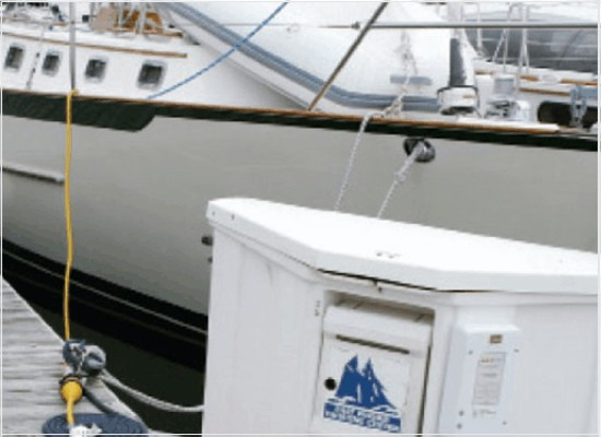 Os requisitos dimensionais de plugues e tomadas fixos de embarcações