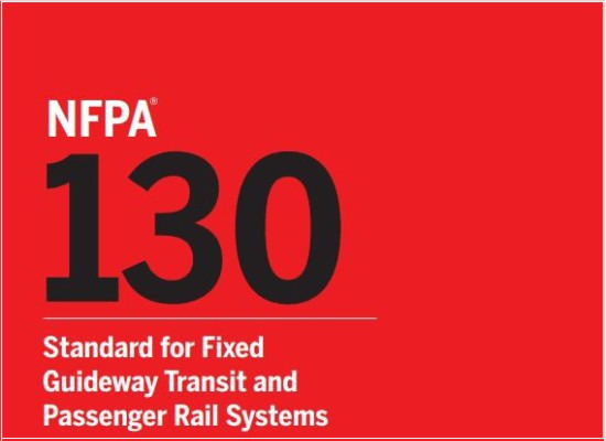 NFPA 130: a proteção contra incêndio em sistemas de trilhos de passageiros