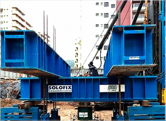 O ensaio para prova de carga estática para fins de fundações